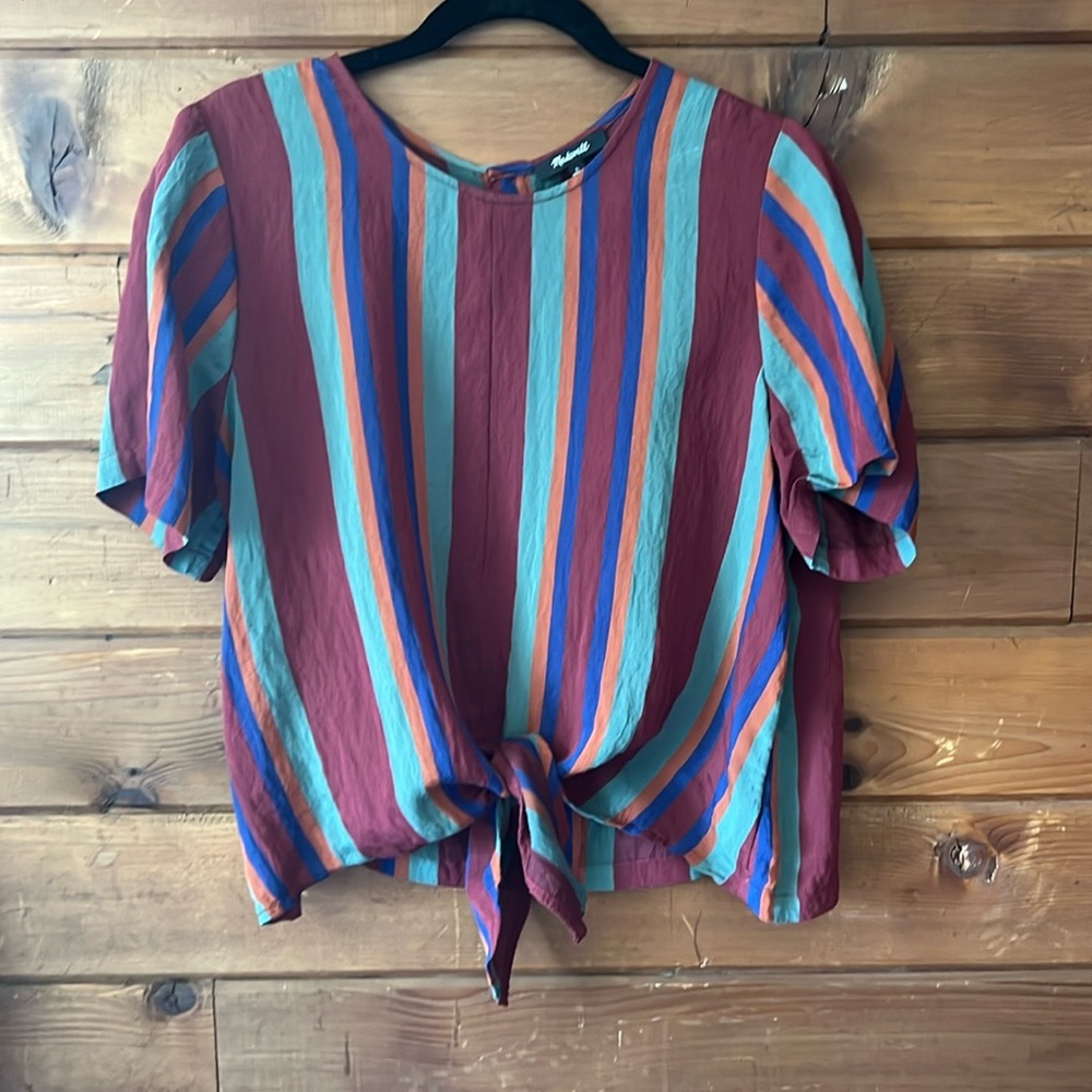 Colorful top by Madewell